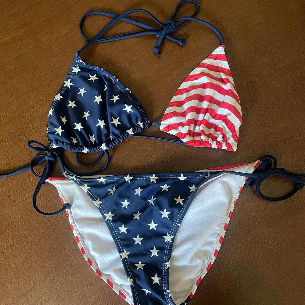 American Flag Bikini